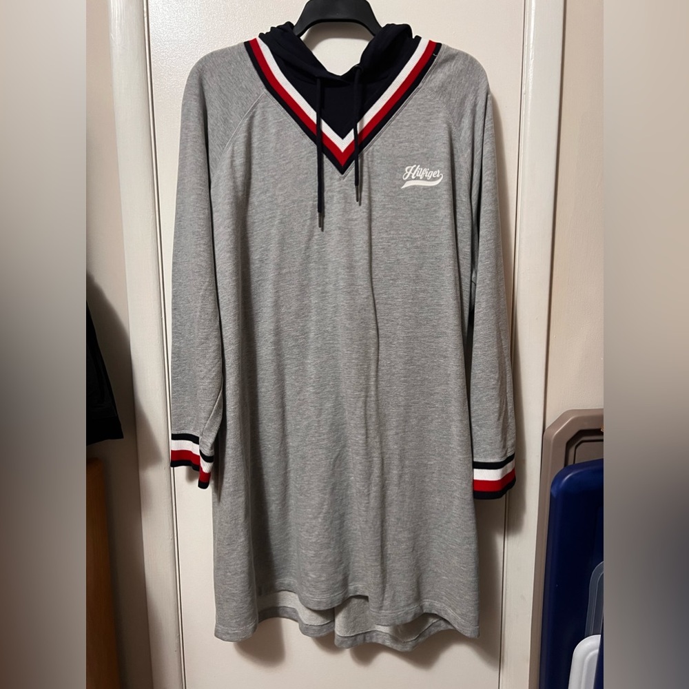 Tommy Hilfiger Cotton Hoodie Dress